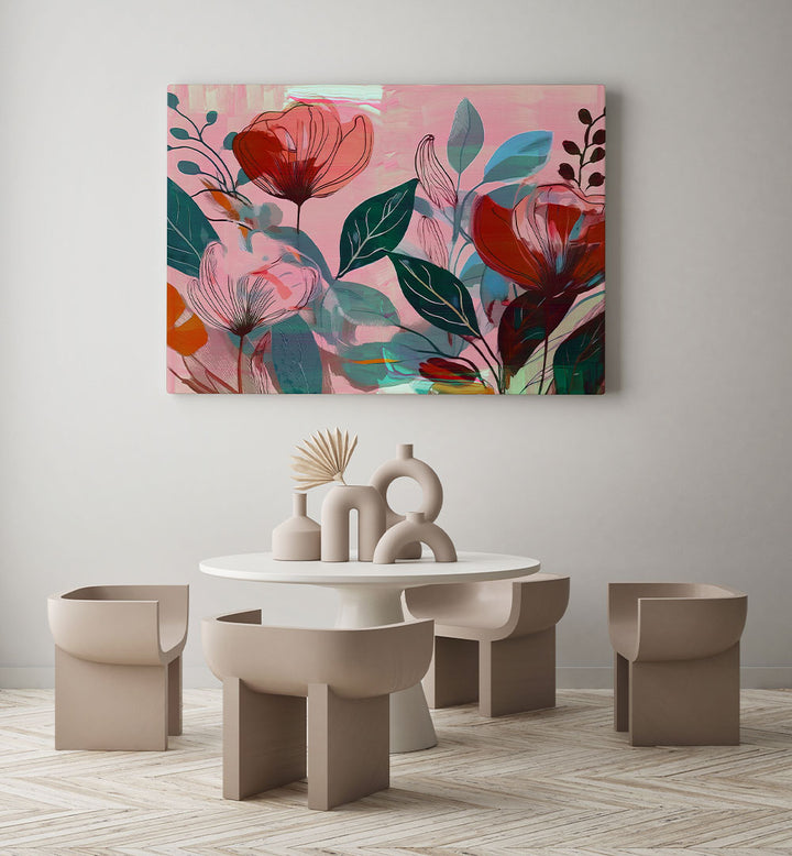 PAINTERLY PINK BLOOMS