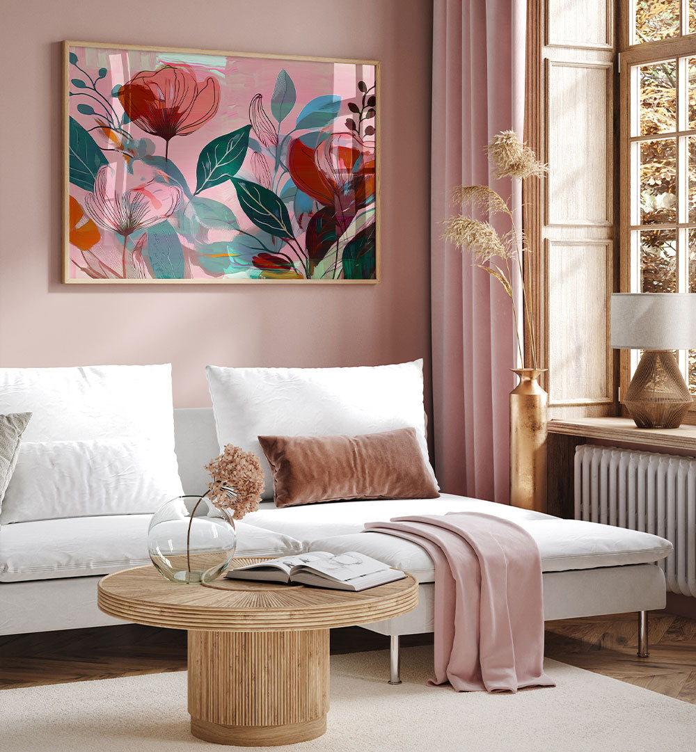 PAINTERLY PINK BLOOMS