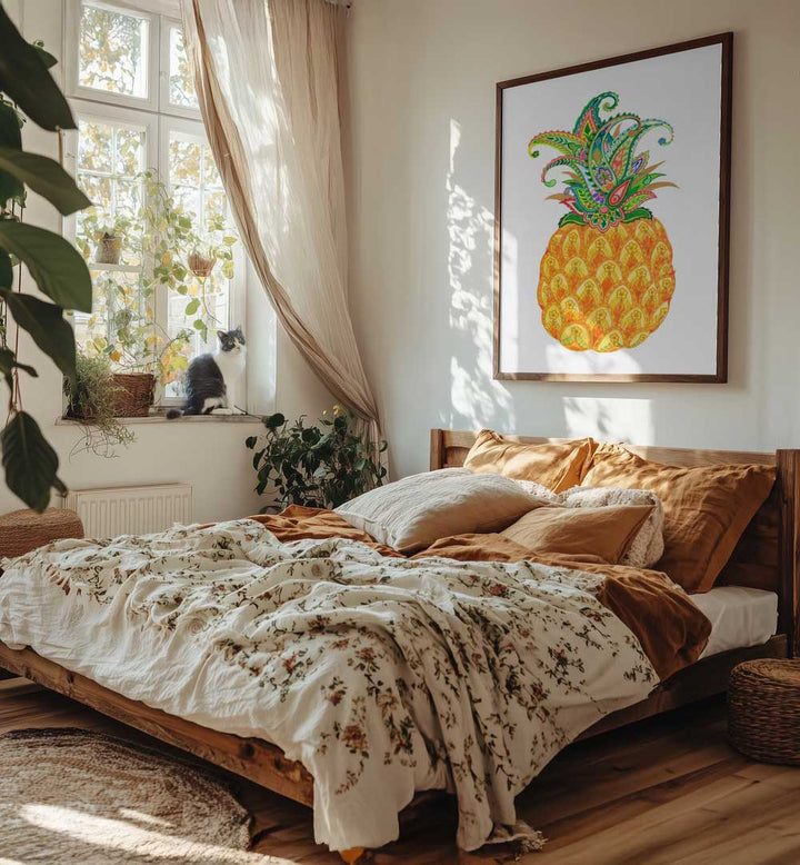 PAISLEY PINEAPPLE , KITCHEN POSTERS