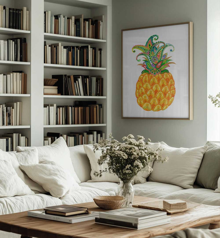 PAISLEY PINEAPPLE , KITCHEN POSTERS