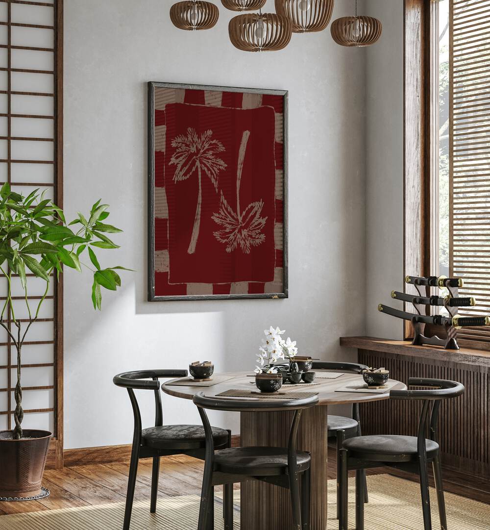 Transform your space with PALM PARADISE, BOHO ART PAINTINGS, adding a tropical touch to your decor year-round.
