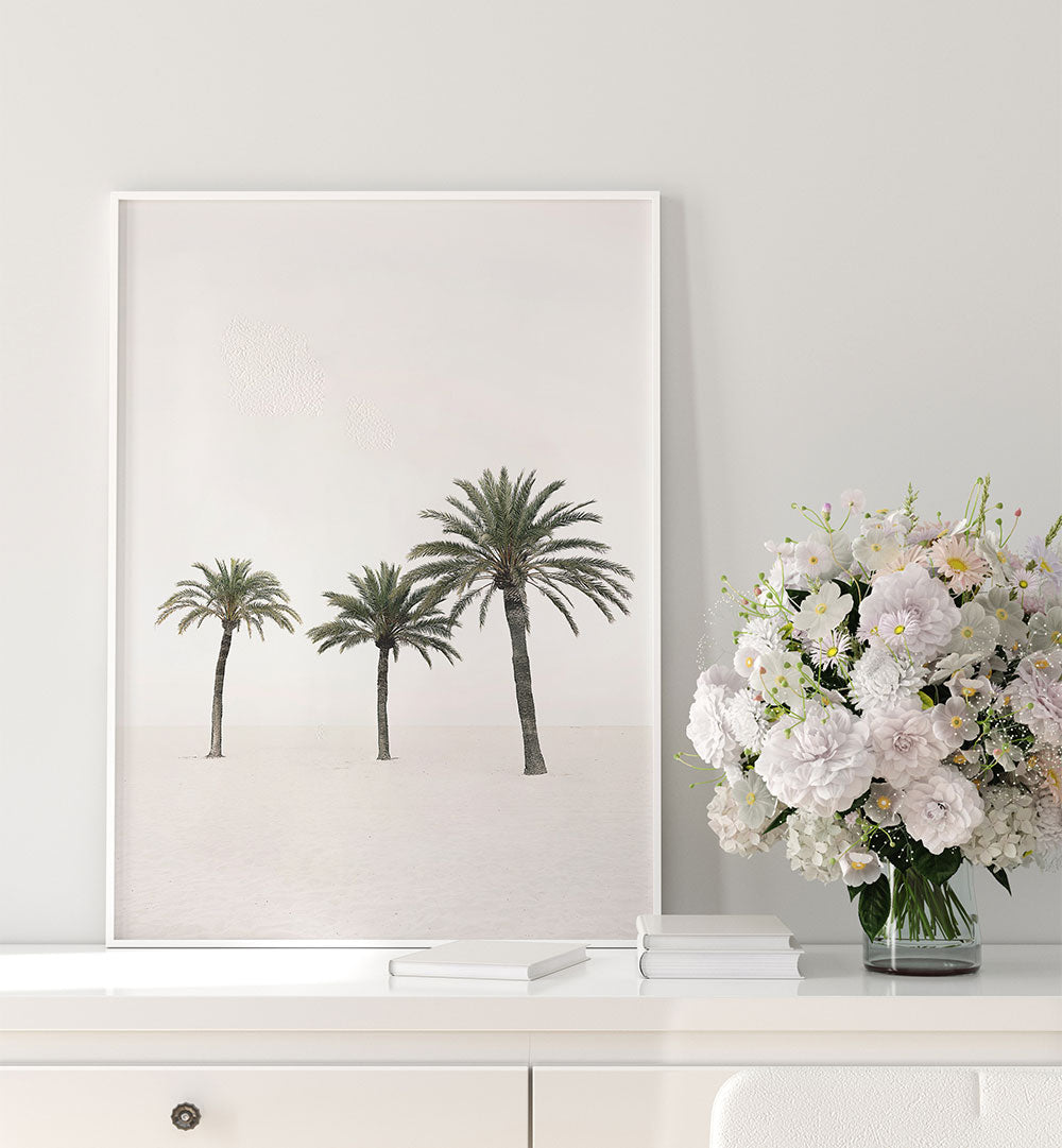 PALMS , BEACH PAINTINGS
