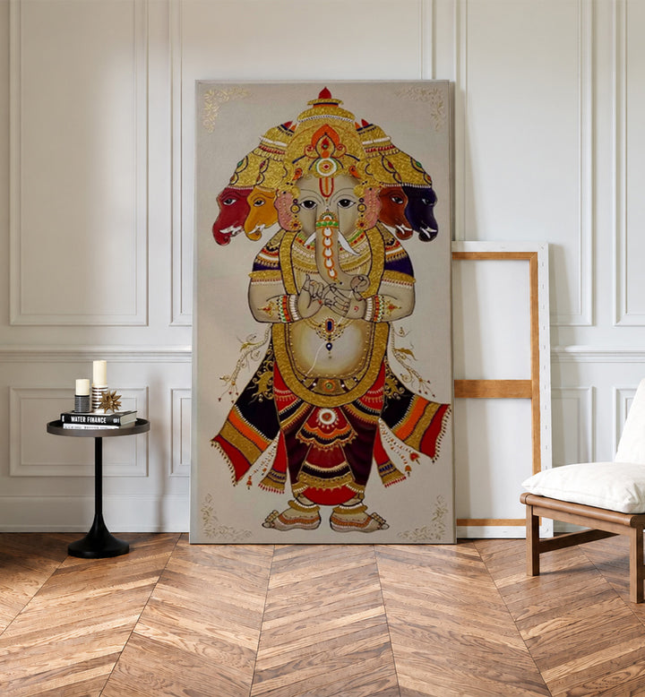 PANCHMUKHI VINAYAKA , HANDMADE ARTWORKS
