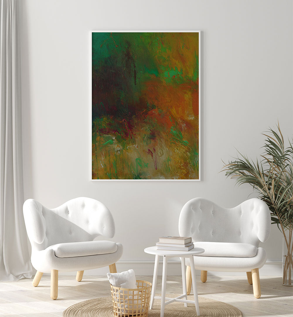 Transform your space with the PARADISE II, ABSTRACT PAINTINGS, featuring vibrant colors and modern artistry.
