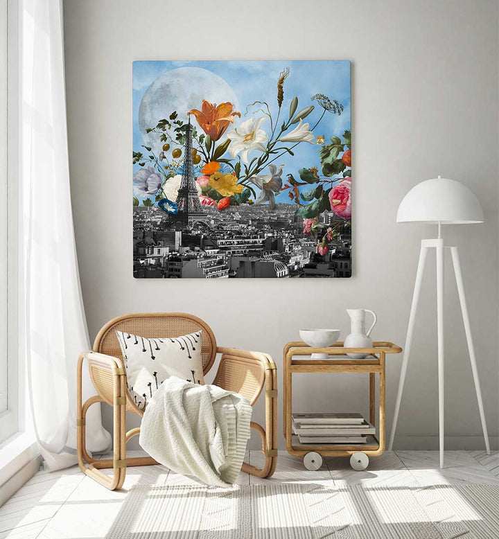 PARIS IN SPRING , SURREAL ART PRINTS