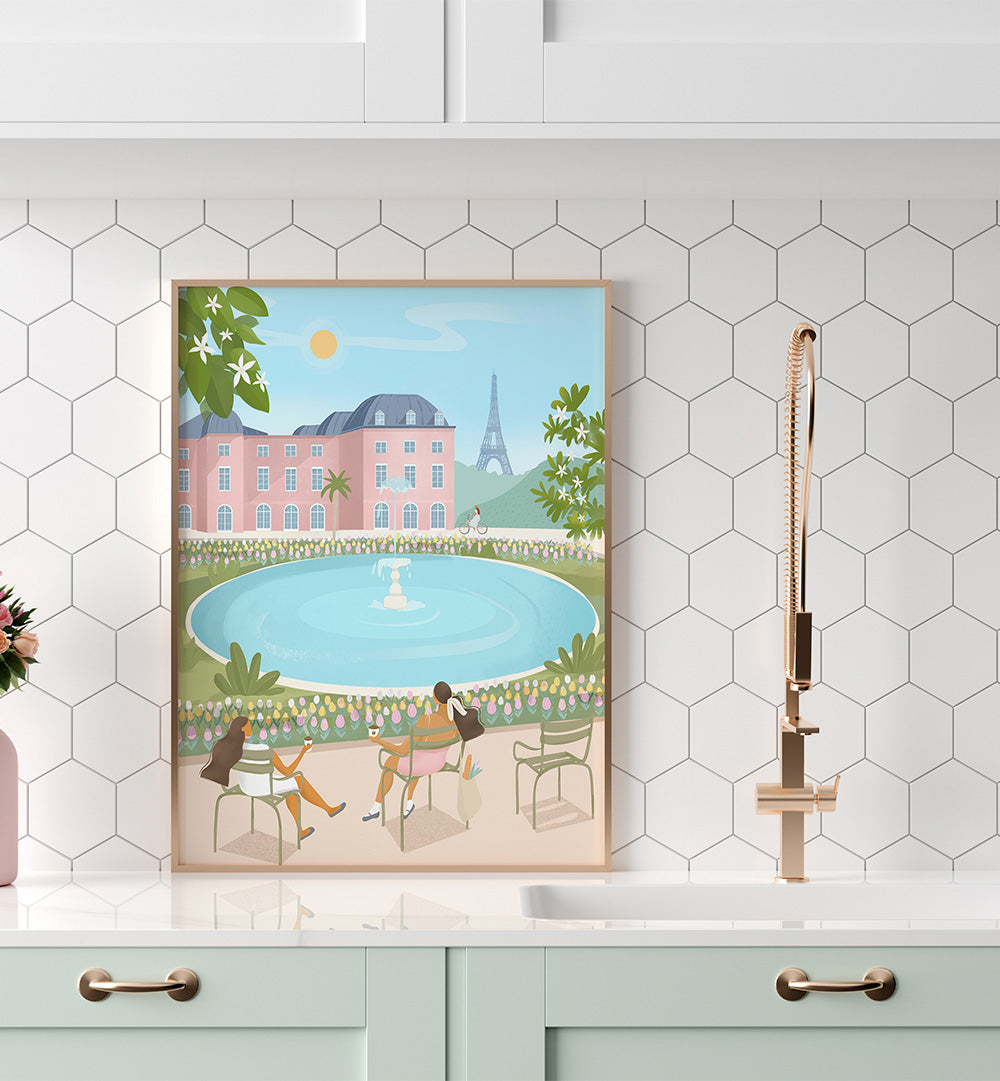 PARISIAN SERENITY , TRAVEL POSTERS