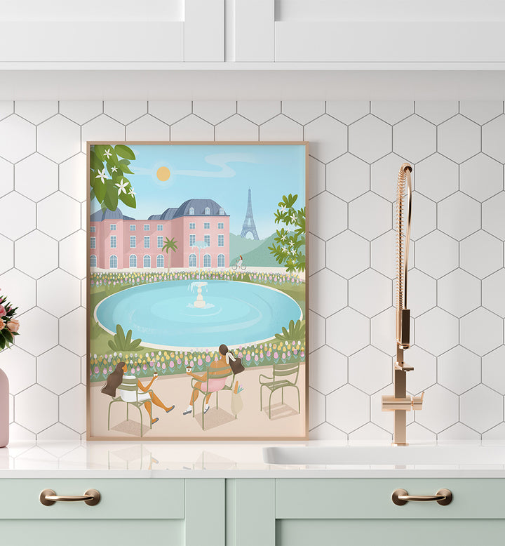 PARISIAN SERENITY , TRAVEL POSTERS