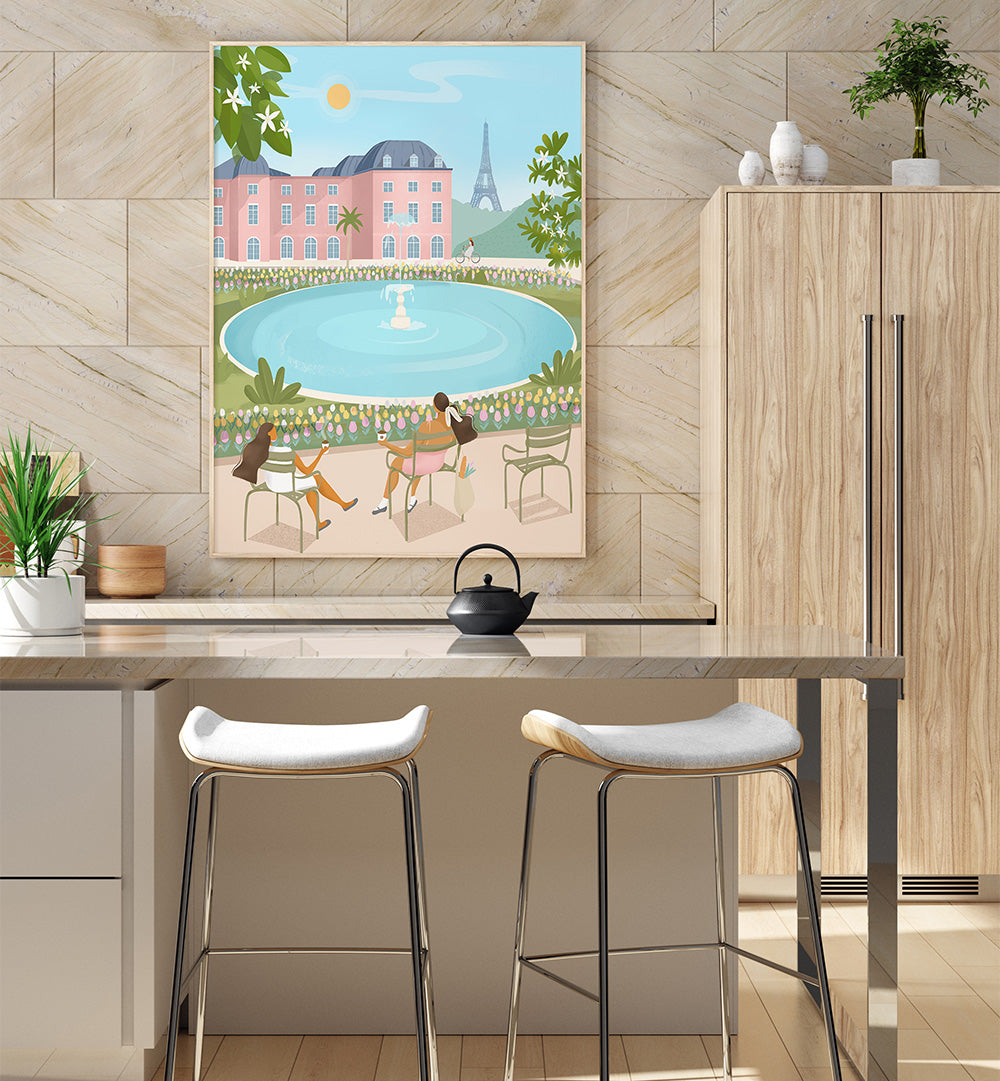 PARISIAN SERENITY , TRAVEL POSTERS