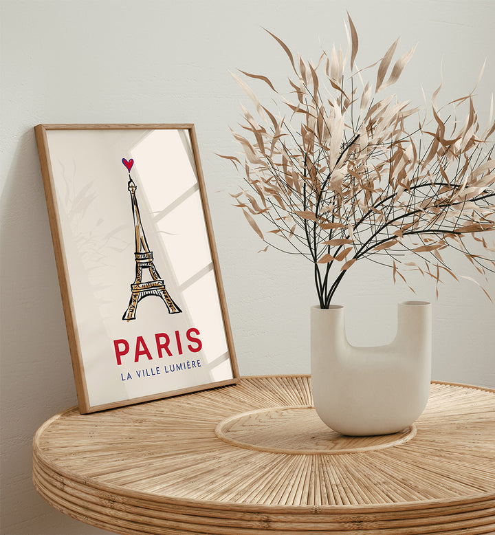 PARIS LA VILLE LUMIÈRE , TRAVEL POSTERS