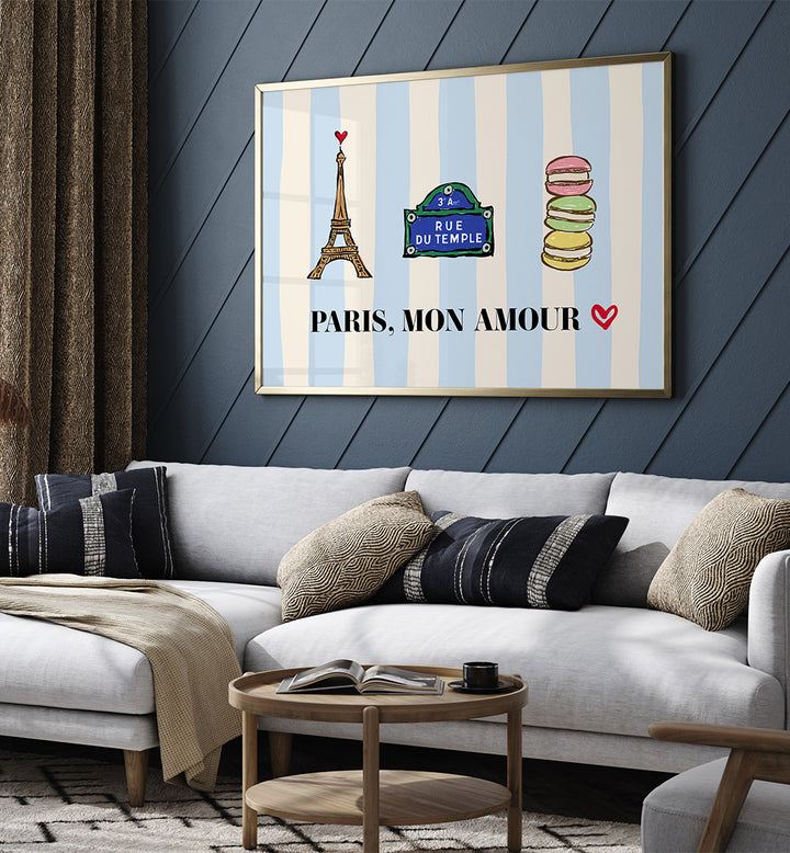 PARIS MON AMOUR , FASHION POSTERS