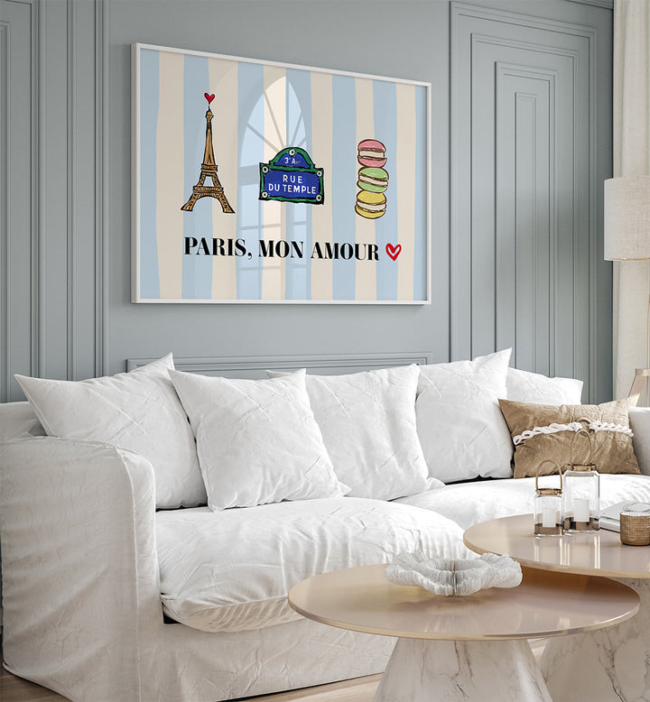 PARIS MON AMOUR , FASHION POSTERS