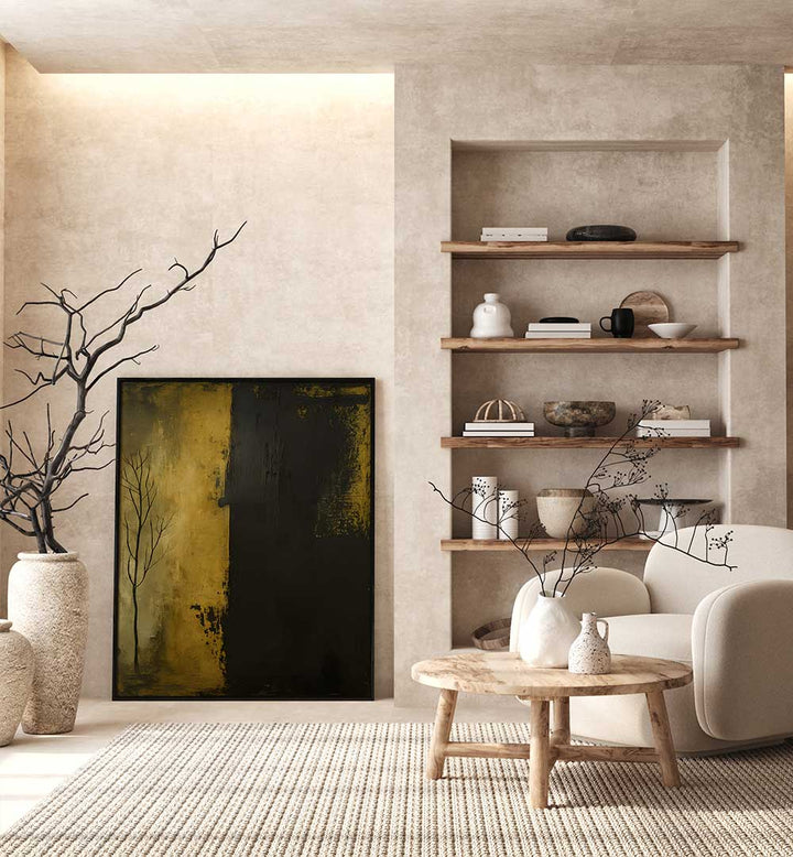 PARTITIONED DUSK , EXPRESSIONISM PAINTINGS