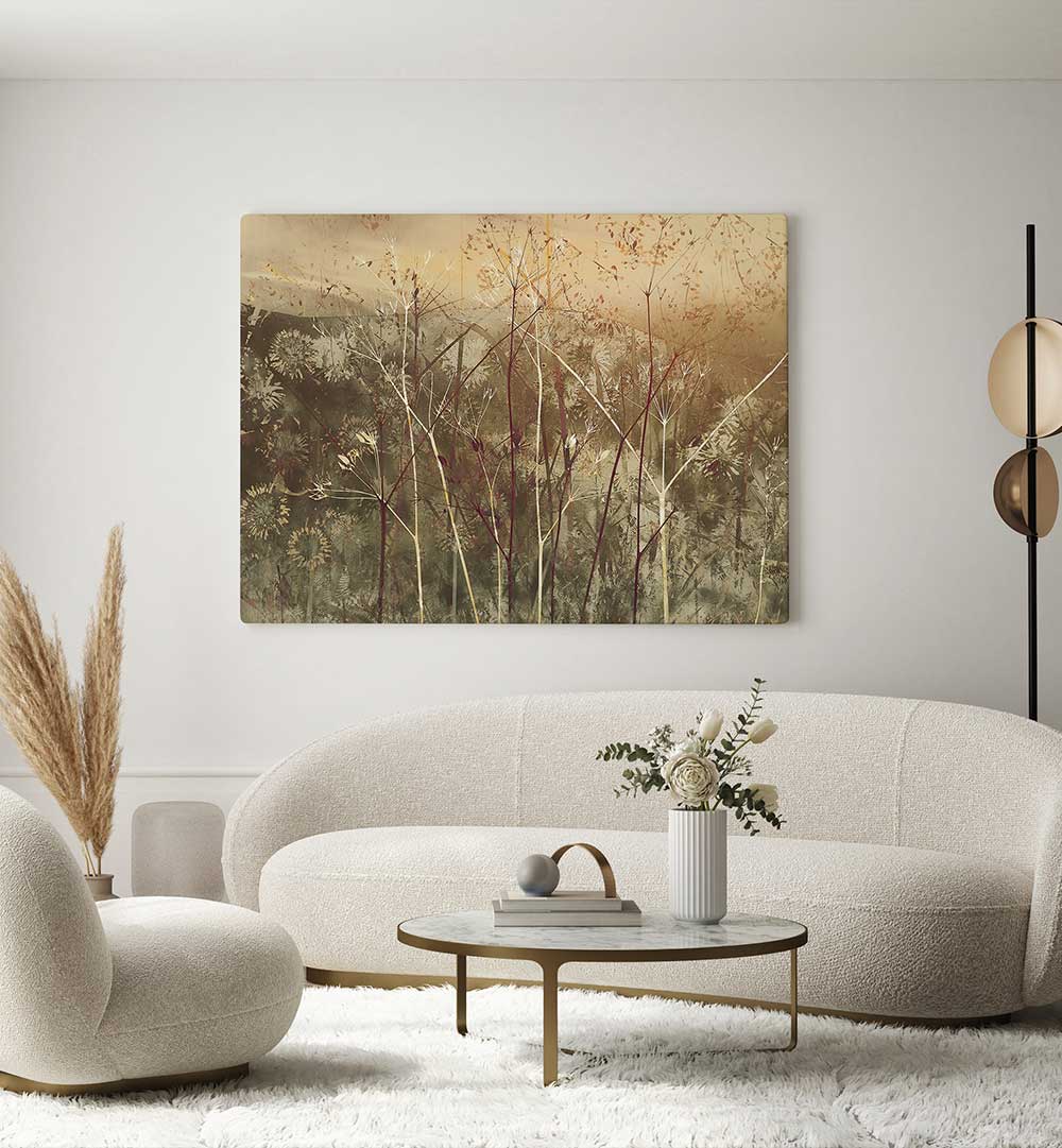 PAST TIME II , FLORAL FLOWER PAINTINGS