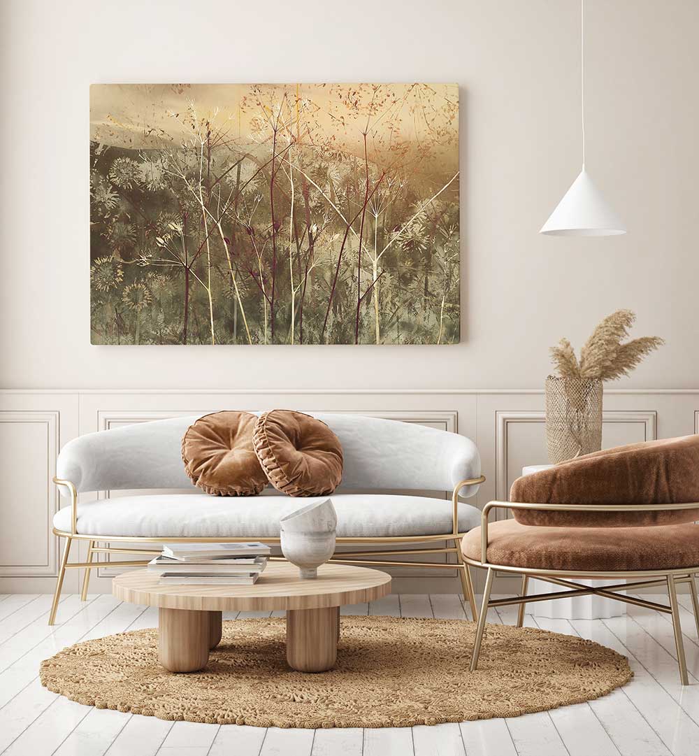 PAST TIME II , FLORAL FLOWER PAINTINGS