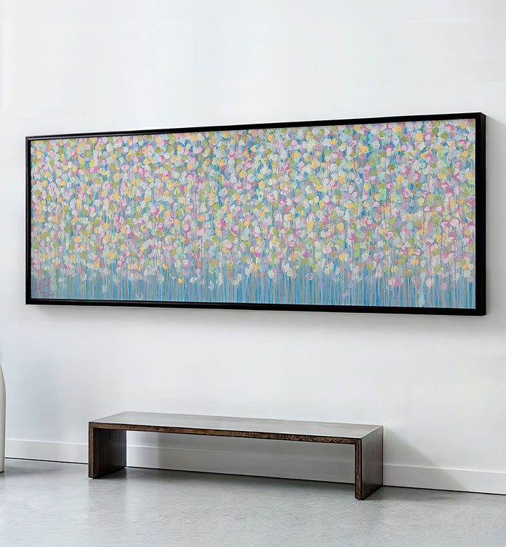 PASTEL RAIN , PANORAMIC ART