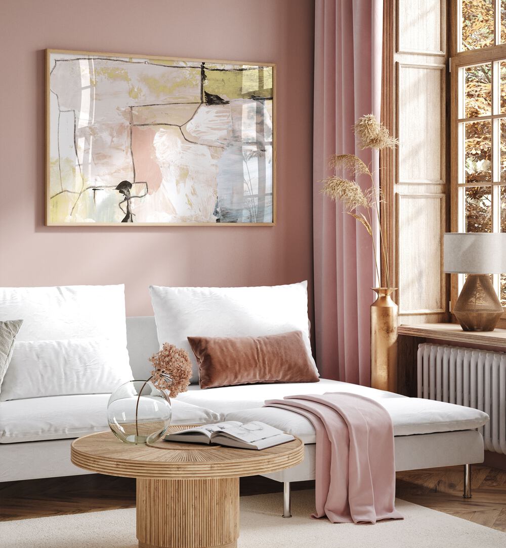 Stunning PATCHES, ABSTRACT PAINTINGS brighten the room with modern artistry and vibrant expression. Perfect for any space.