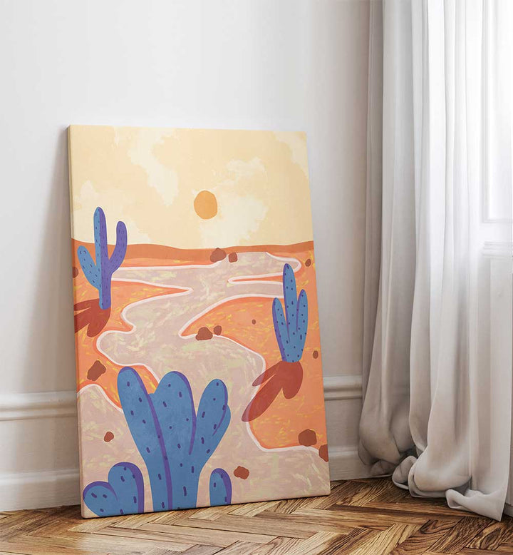 PATH THROUGH THE PAINTED DESERT , LANDSCAPE PAINTINGS