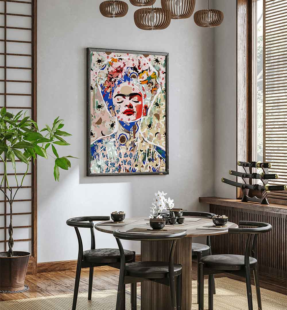 PATTERN PLAY XVIII - FRIDA , PORTRAITS & FIGURATIVE ILLUSTRATIONS