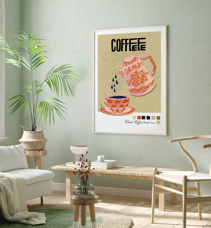 PATTERNED COFFEE POUR