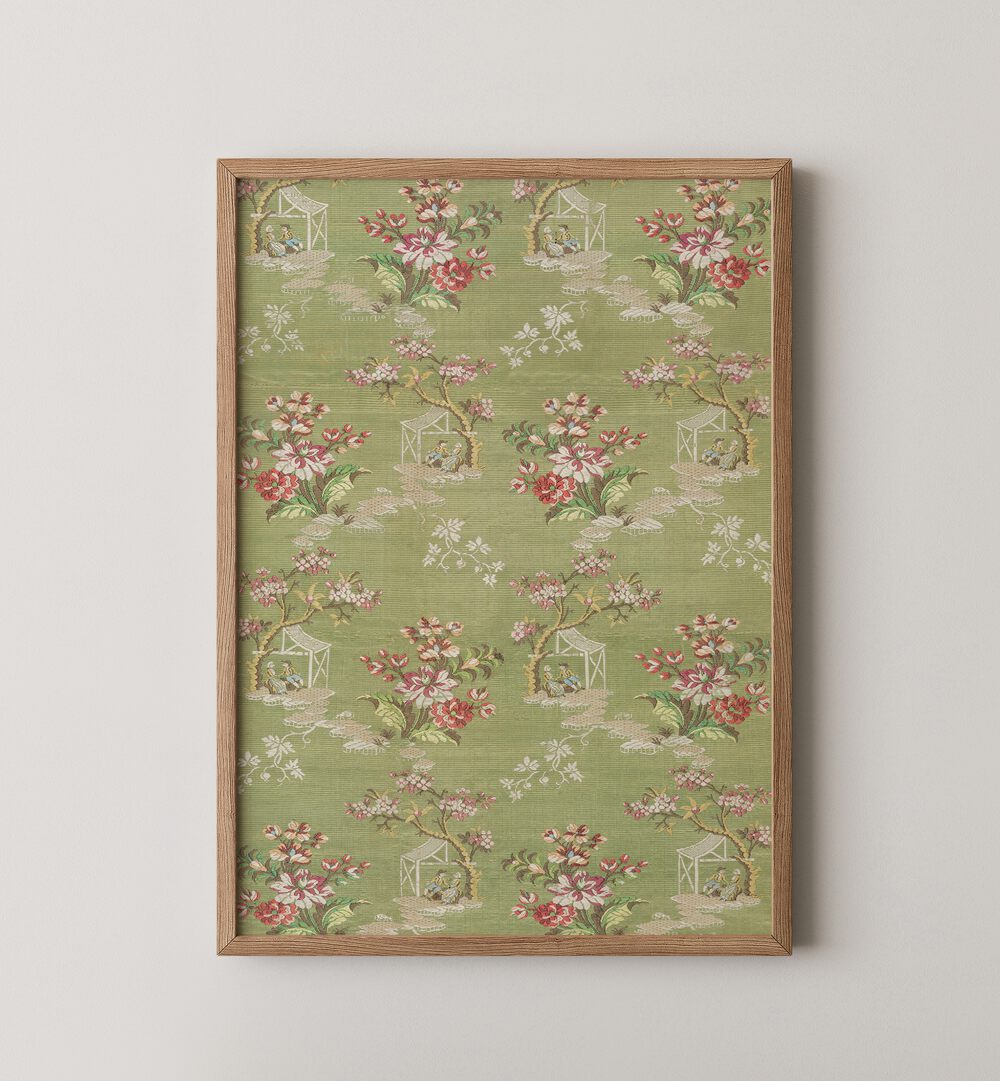 Create a stunning PATTERNS SET GALLERY WALL with this elegant artwork showcasing intricate floral patterns.