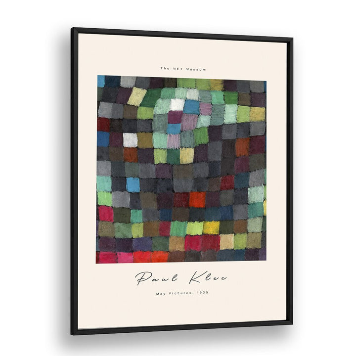 Paul Klee's May Pictures Of 1925 Paul klees art painting Artwork in Black Plain Frame