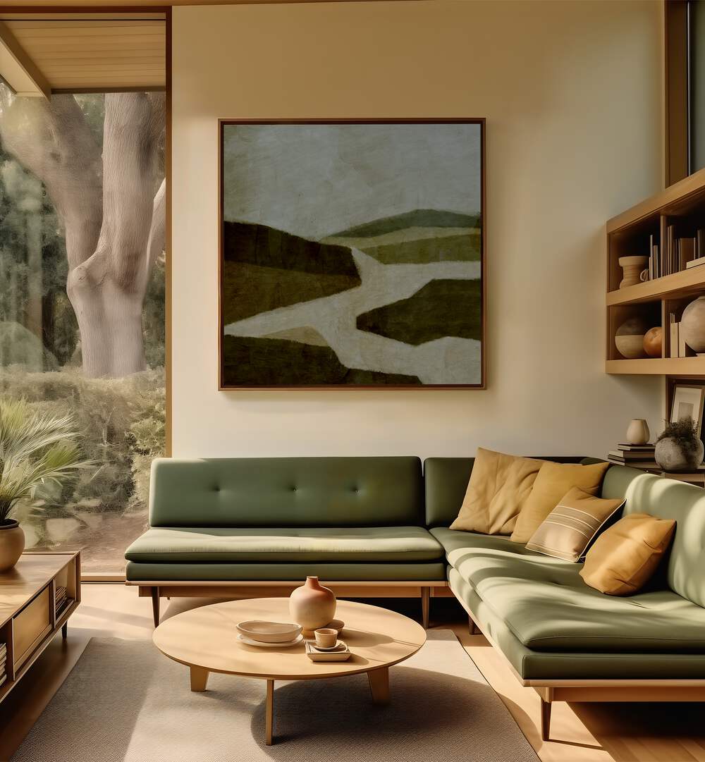 Exquisite PAYSAGE III, LANDSCAPE PAINTINGS enhance your living space with serene natural beauty and vibrant textures.