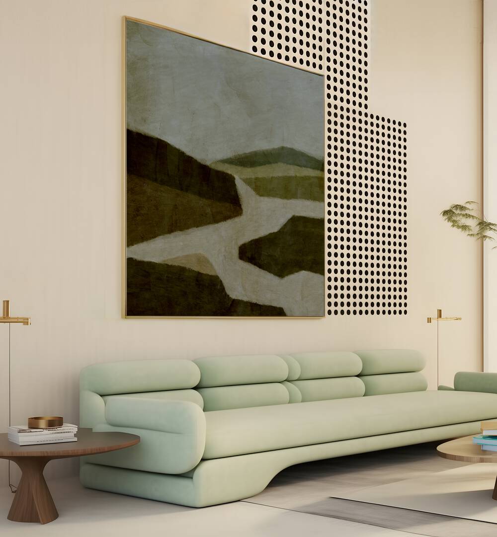Elegant PAYSAGE III, LANDSCAPE PAINTINGS enhance your home decor with serene natural beauty and rich textures.