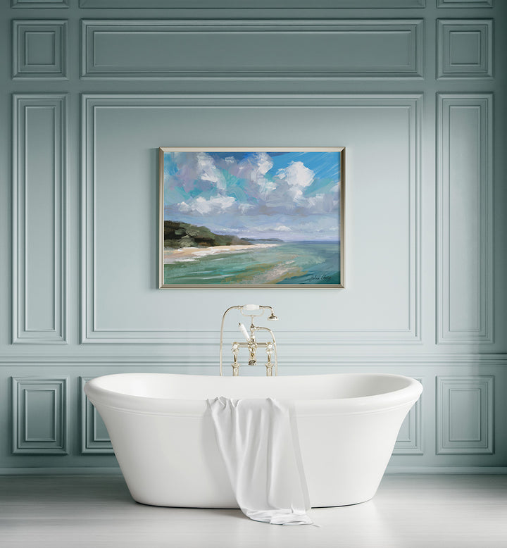 PEACEFUL BEACH SCENE