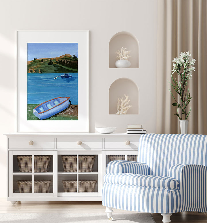 PEACEFUL COASTAL SCENE
