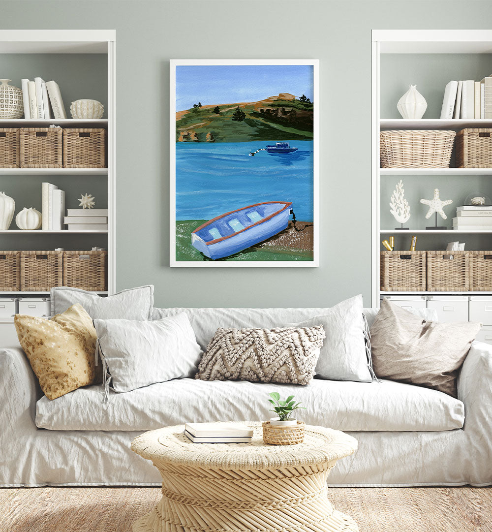 PEACEFUL COASTAL SCENE