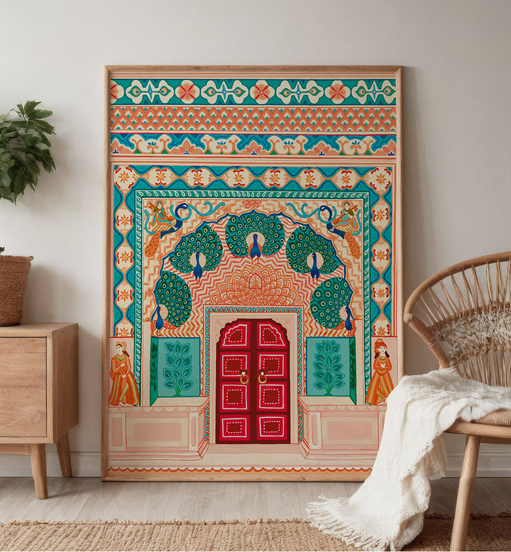 PEACOCK GATE , TRAVEL POSTERS