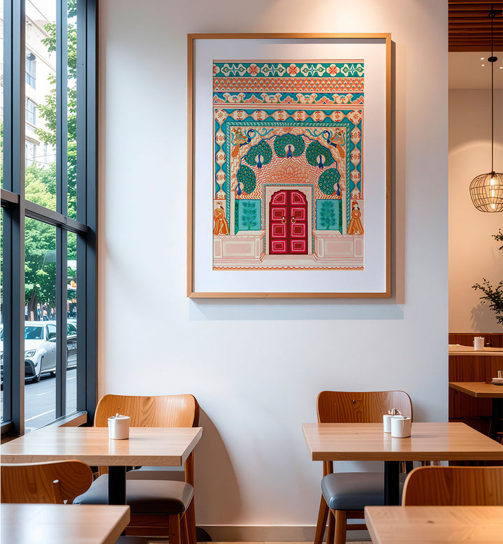 PEACOCK GATE , TRAVEL POSTERS