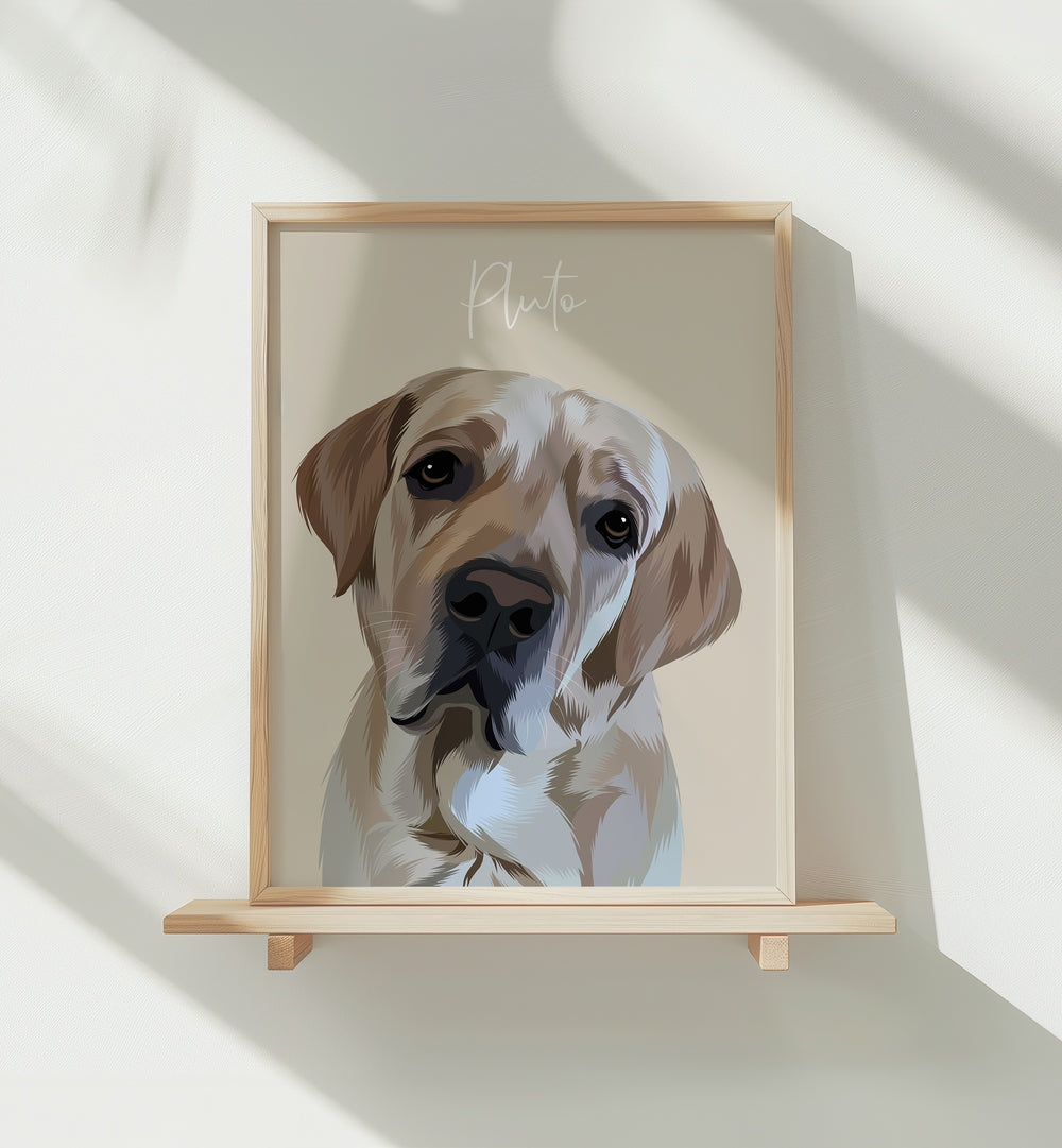  painting - PET PORTRAIT by Asianmonk