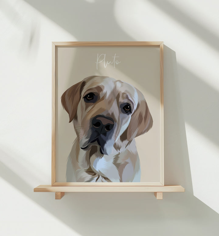  painting - PET PORTRAIT by Asianmonk