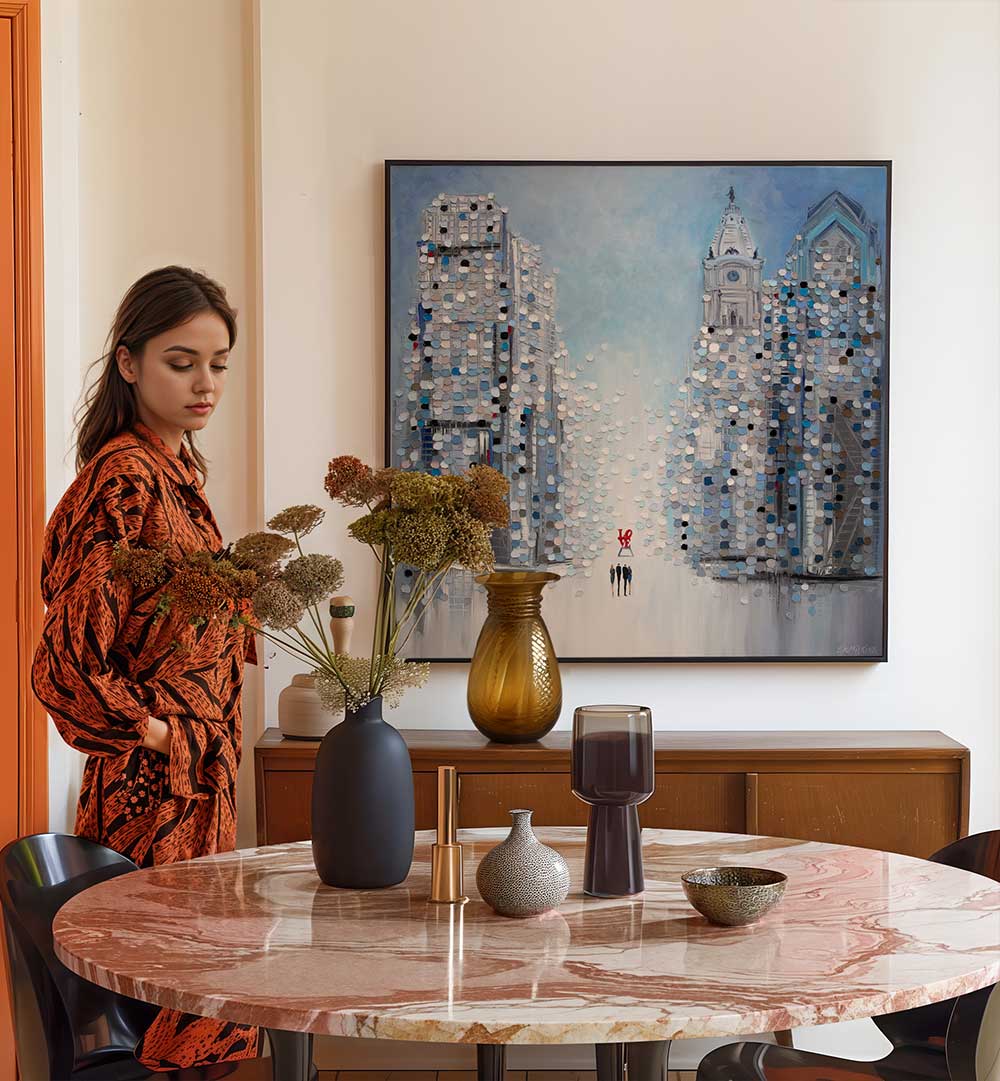 PHILADELPHIA , MODERN IMPRESSIONISM PAINTINGS