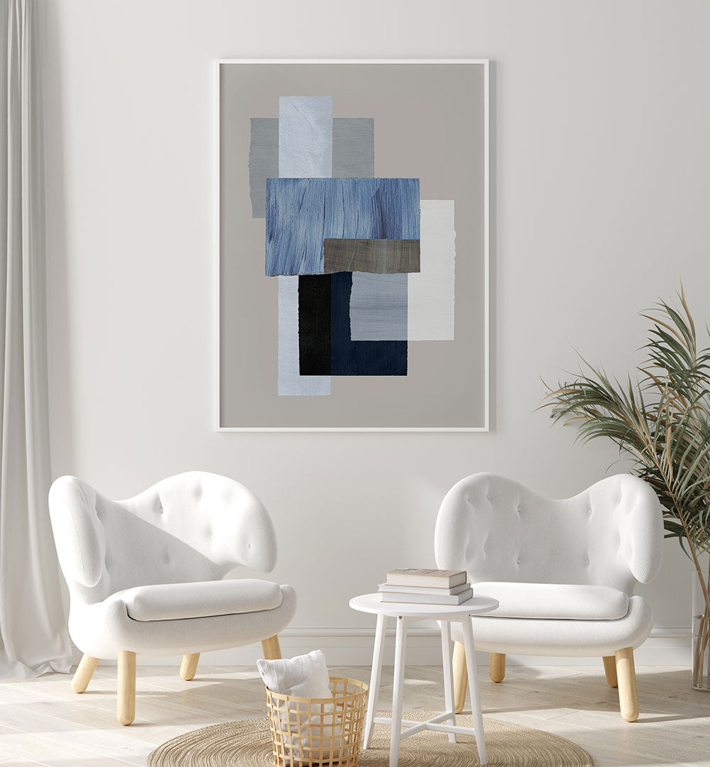 PIECES II , GEOMETRIC ART PRINTS