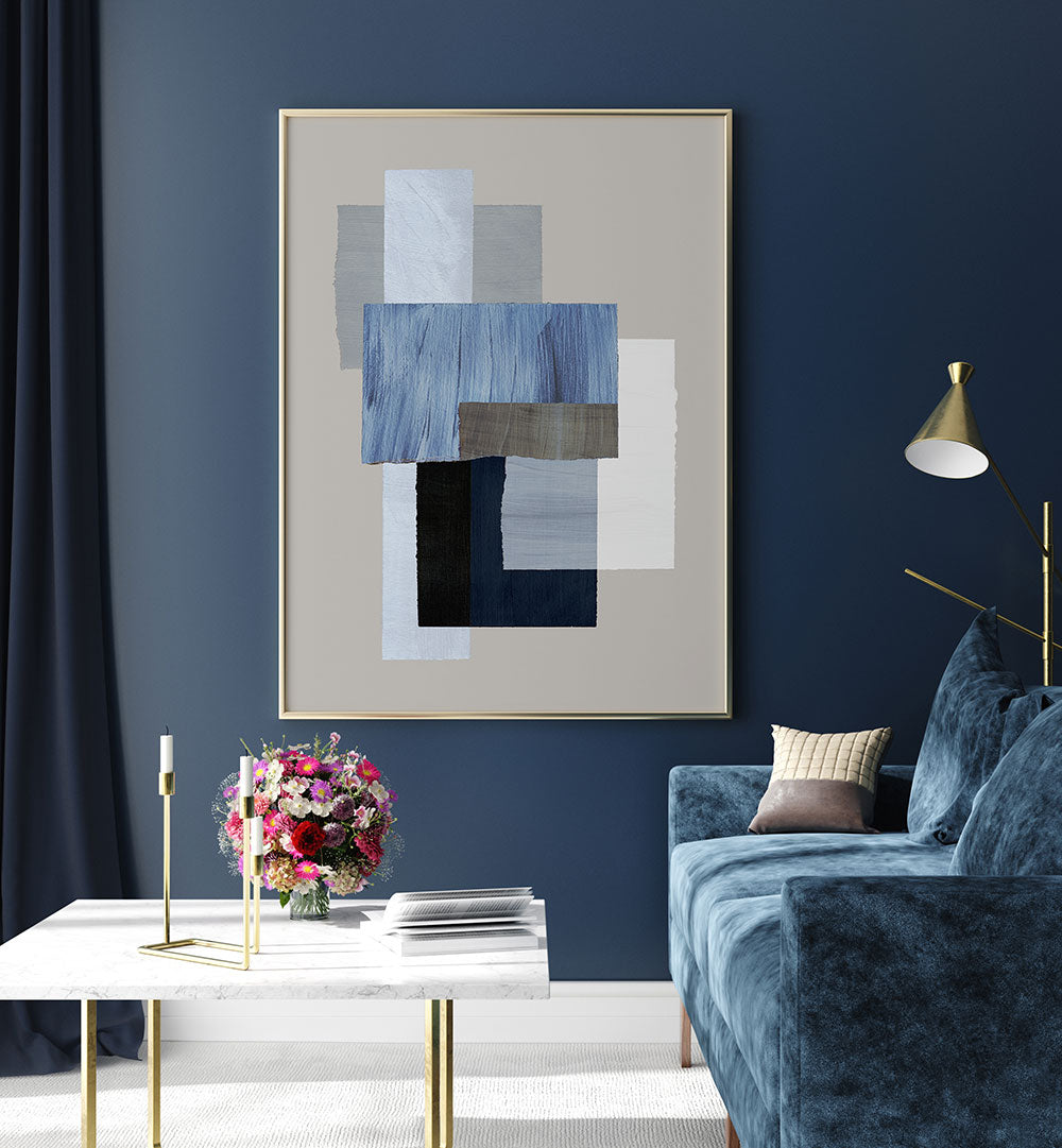 PIECES II , GEOMETRIC ART PRINTS
