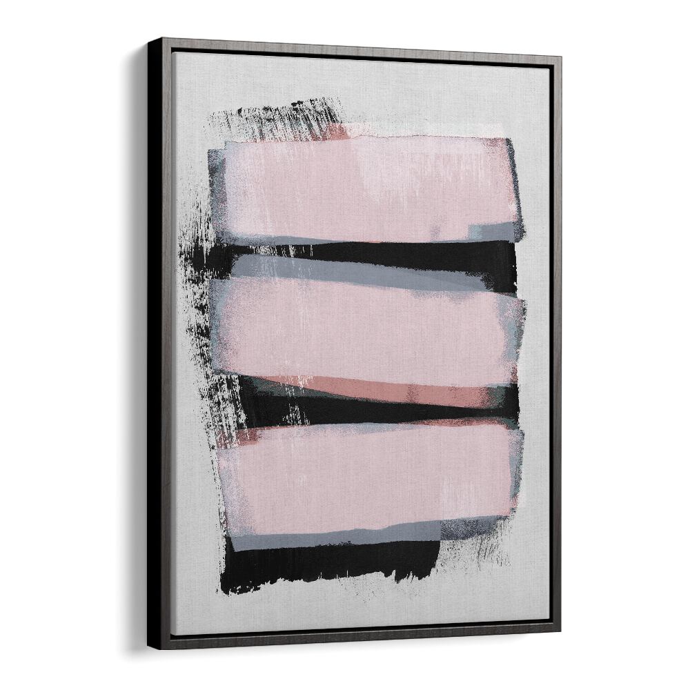 Pieces of A Dream By Mareike Bohmer Abstract Art Artwork in Black Floater Frame
