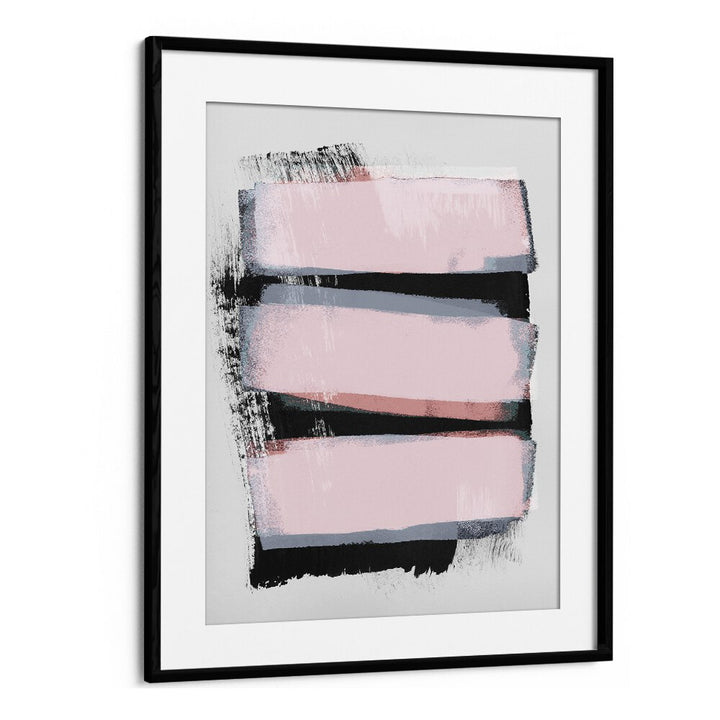 Pieces of A Dream By Mareike Bohmer Abstract Art Artwork in Black Frame With Mount
