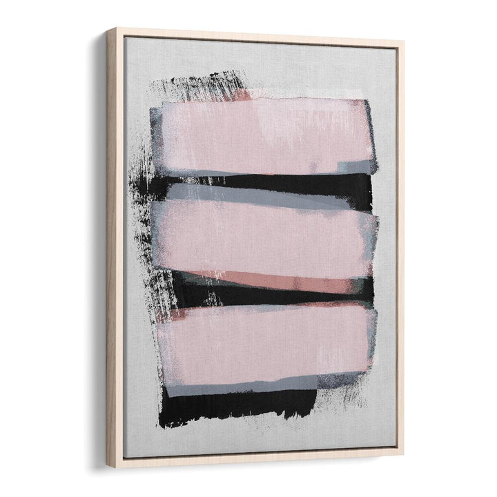 Pieces of A Dream By Mareike Bohmer Abstract Art Artwork in Oak Wood Floater Frame
