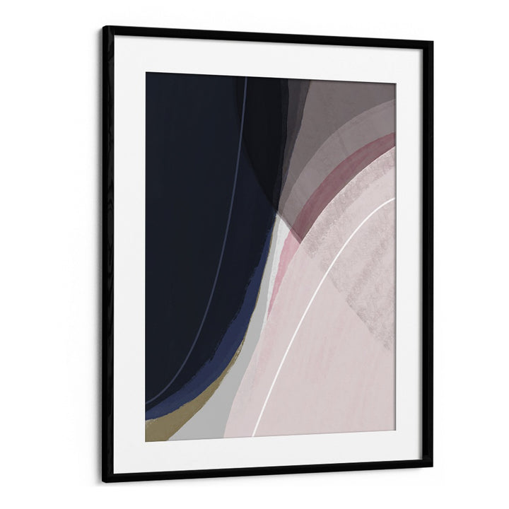 Pieces Of The Cosmos By Mareike Bohmer Abstract Art Artwork in Black Frame With Mount
