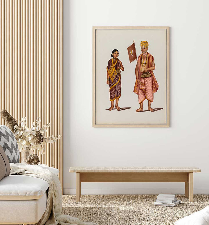PILGRIMS OF FAITH , INDIAN ART PAINTINGS