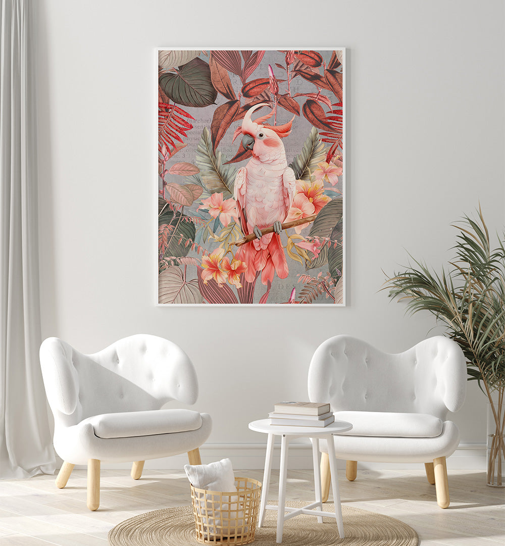 PINK COCKATOO TROPICAL BLOOM