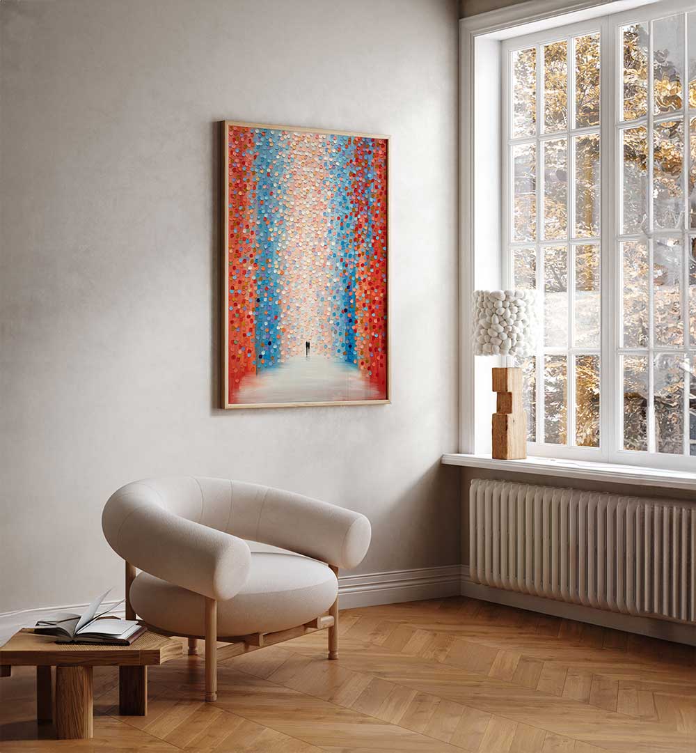 PINK DAY , MODERN IMPRESSIONISM PAINTINGS