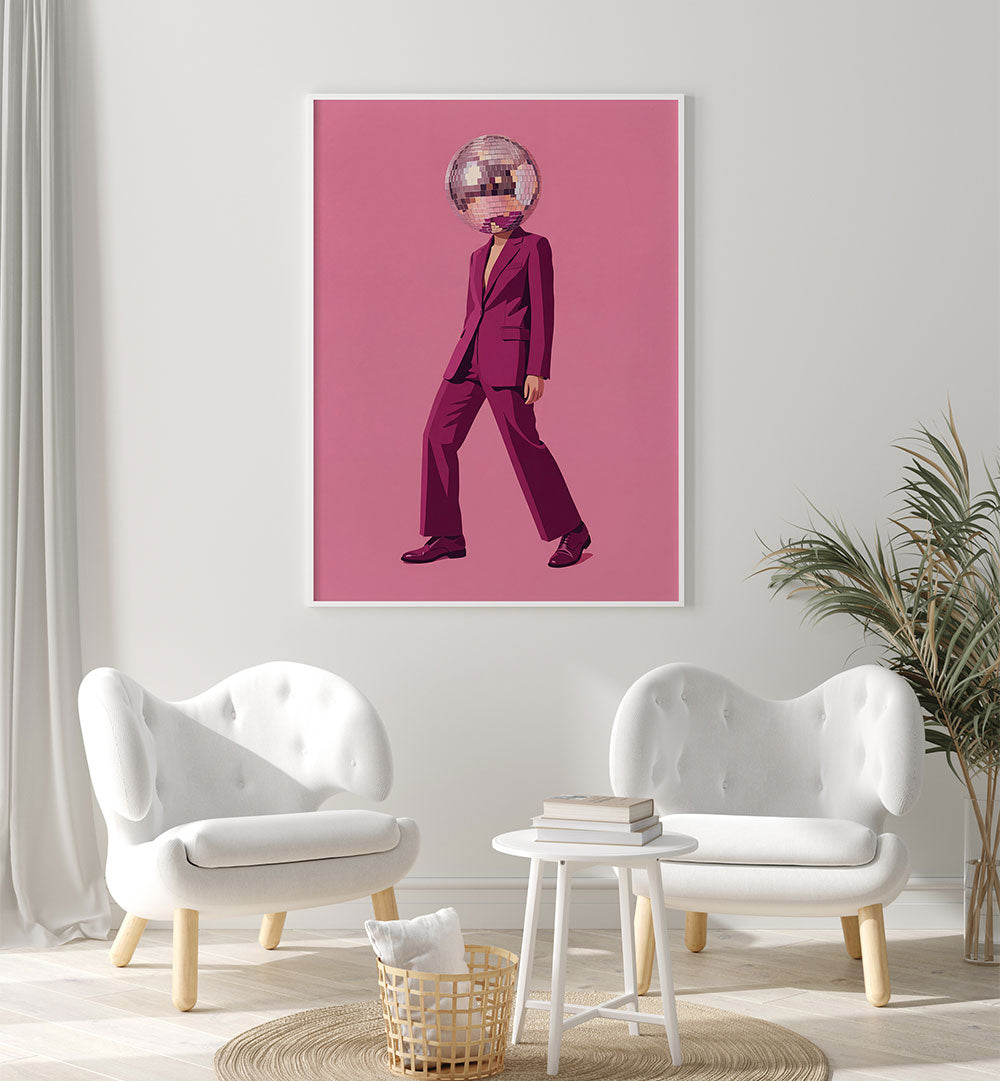 PINK DISCO SUIT