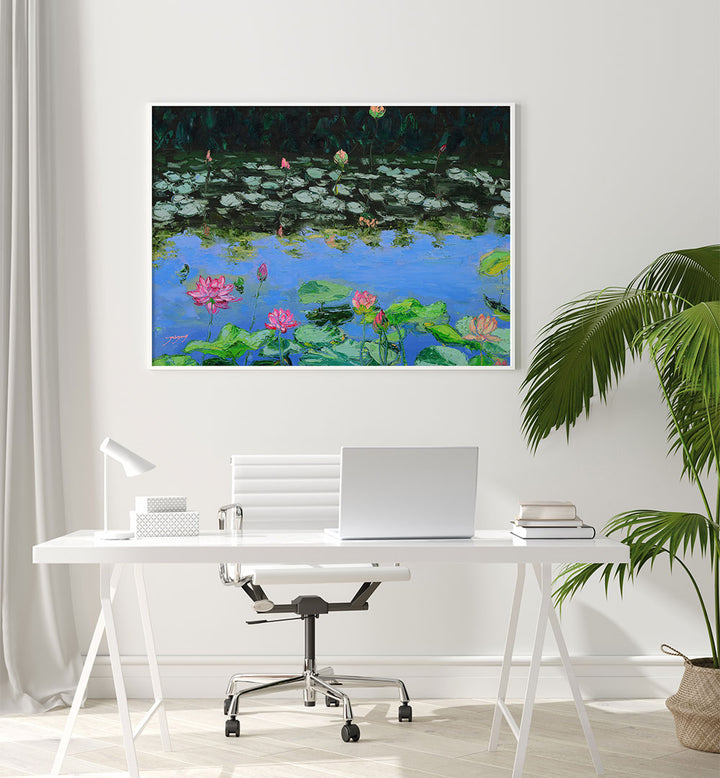PINK LOTUS REFLECTIONS