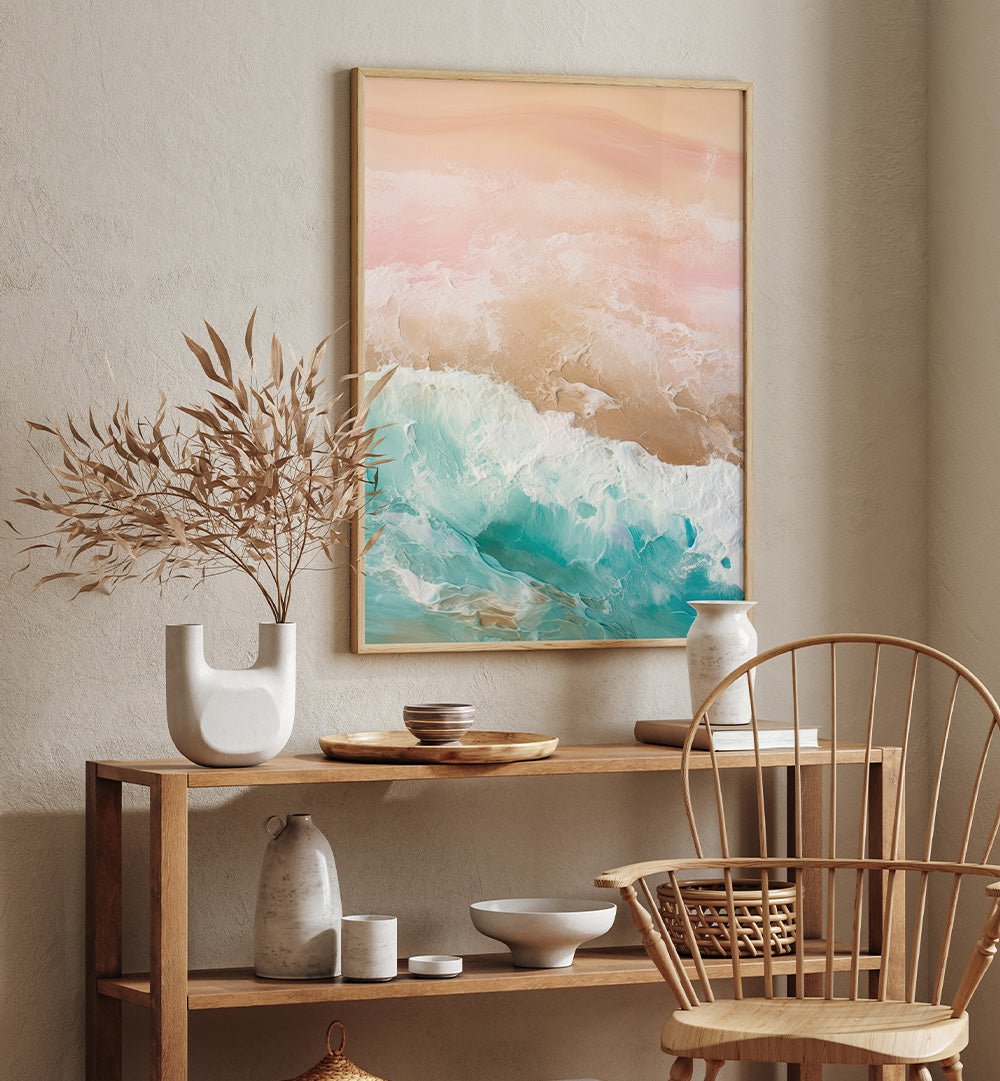 PINK SANDS OCEAN WAVES