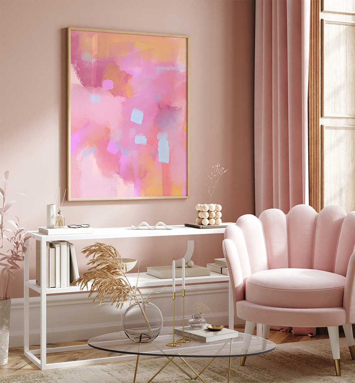 PINKBERRY , ABSTRACT PAINTINGS
