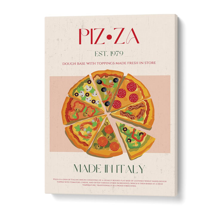 Pizza I Bar & Cafe Artwork in Gallery Wrap