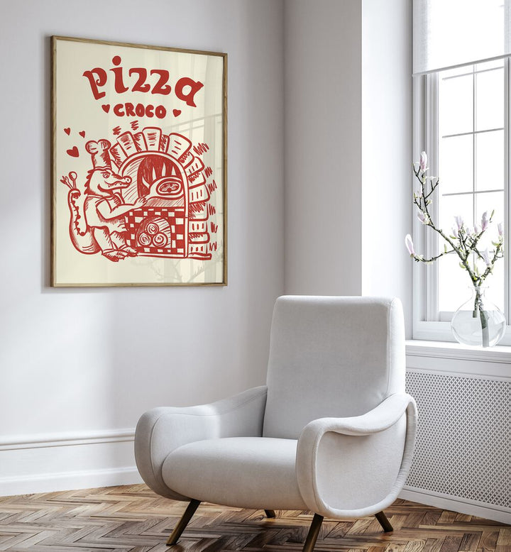 PIZZA CROCO , KITCHEN POSTERS